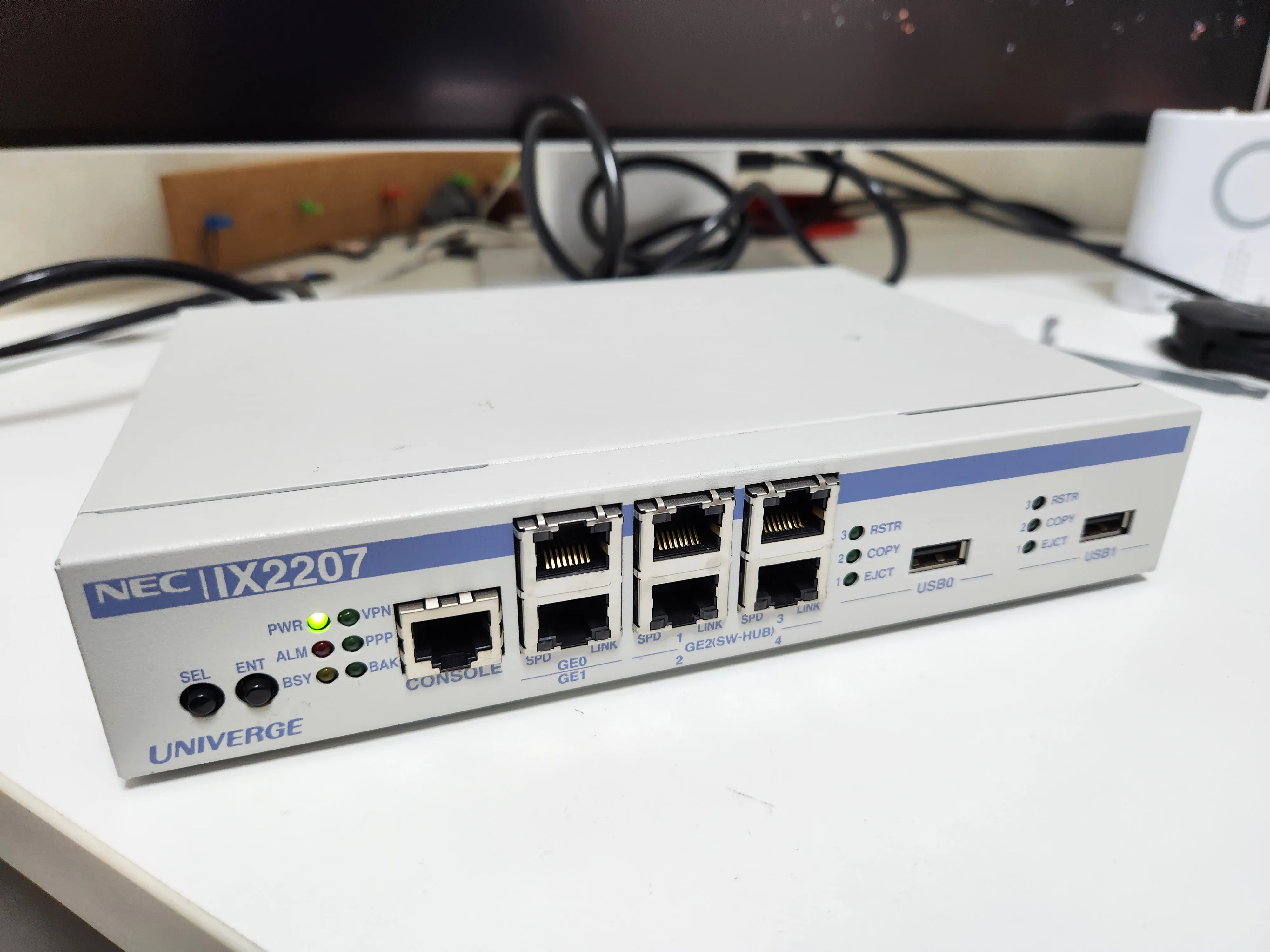 IX2207をauひかりのHGW下で使用する